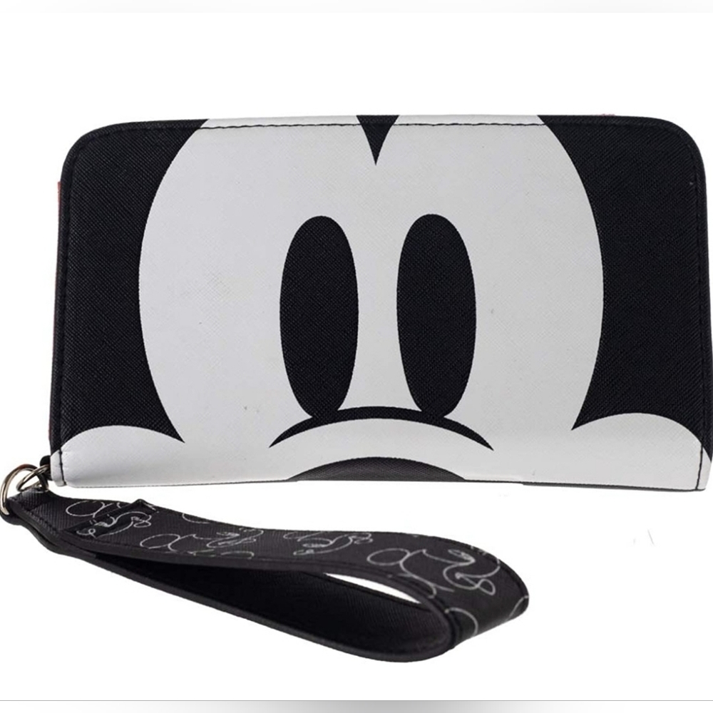 Mickey Mouse PU Leather Wristlet Tech Wallet